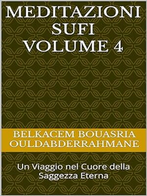 cover image of Meditazioni Sufi, Volume 4